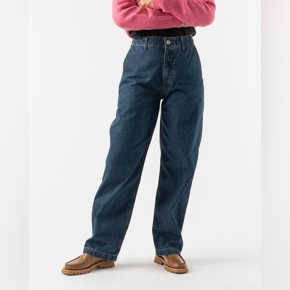 NEW Alex Mill Buckle Back Jean in Rinse Wash Size 26 NWT